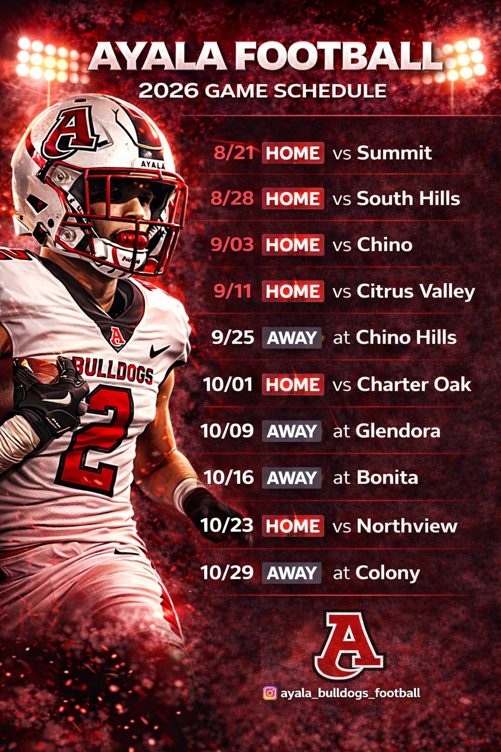 2026 SCHEDULE