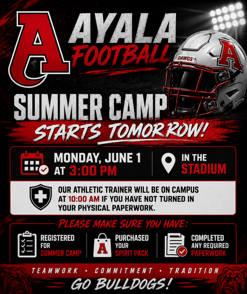 Summer Camp Start 6/1/26