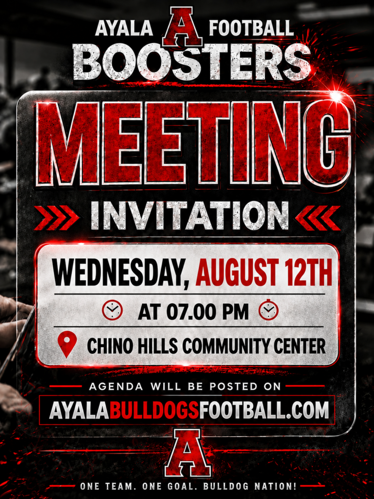 Booster Meeting